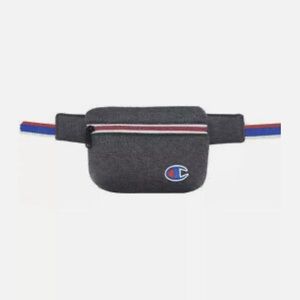 Champion Fanny Pack Shoulder Belt Bag Multipurpose Gray Adjustable Strap